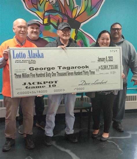 lotto alaska results|Anchorage man wins largest.